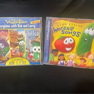 Two Veggie Tales CDs